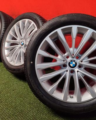 Cerchi BMW Serie 5 G30 G31 TPMS Gomme 245 45 18