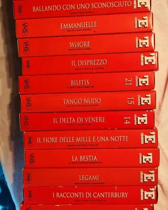Collezione personale di Videocassette.