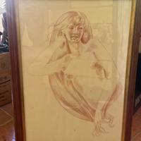 QUADRO RAPPRESENTANTE UNA DONNA