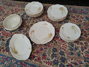 Servizio piatti vintage da 6 bavaria rossella