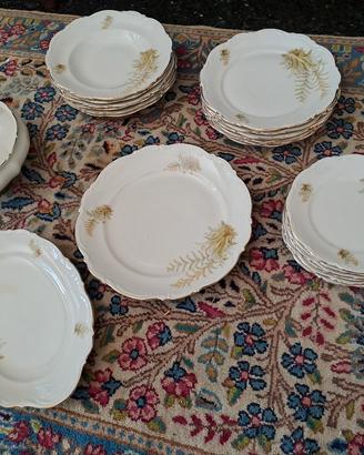 Servizio piatti vintage da 6 bavaria rossella