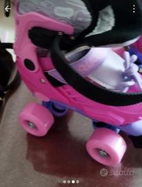 pattini bambina a 4 ruote
