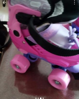 pattini bambina a 4 ruote