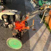 Motozappa diesel 10 cv gasolio avviamento elet