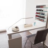 Scrivania professionale per manicure con LED e pre