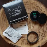 RICOH GW-1 0,75x wide converter GR Digital I e II