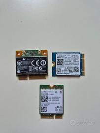 2 schede wifi notebook Intel + Atheros