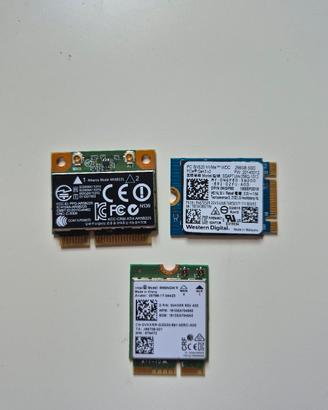 2 schede wifi notebook Intel + Atheros