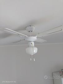 Ventilatore a tetto+ventilatore a piantana 