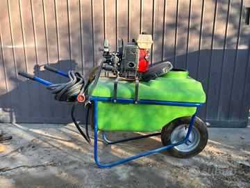 Pompa irroratrice carrellata