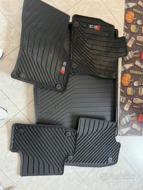 Set tappetini e vasca bagagliaio audi A3/S3