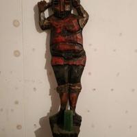 Porta candela a muro artiginato spagnolo