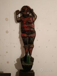 Porta candela a muro artiginato spagnolo