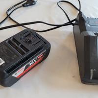 batteria e carica batteria bosch 36v
