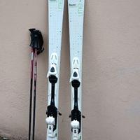 Sci SALOMON Origins Lime 159 cm  con racchette