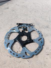disco shimano xt 180mm e adattatore 