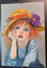 Disegno con matite pastello 