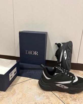 scarpe dior b22 nere uomo