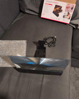 Amplificatore Schermo Smartphone 12" con Speaker B