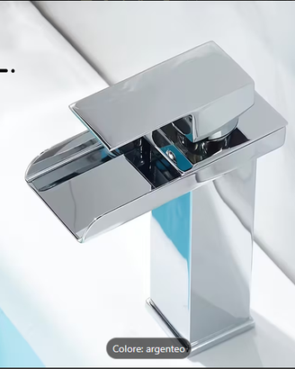 Rubinetto bagno in acciaio *nuovo*