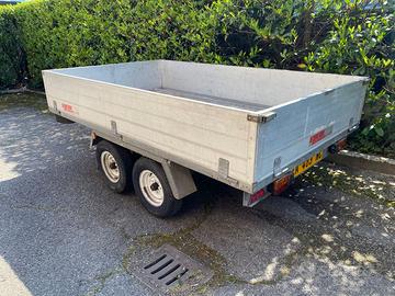 rimorchio ellebi due assi