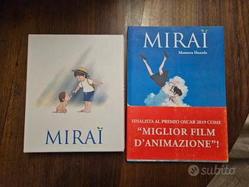 Dvd + bluray + romanzo di Mirai di Mamoru Hosoda