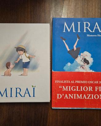 Dvd + bluray + romanzo di Mirai di Mamoru Hosoda