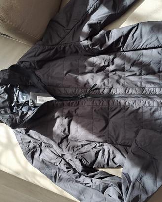 JAKED Giacca antivento zip cappuccio donna. Nuova 