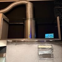 Cappa Aspirante Elica Acciaio e Vetro