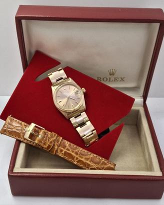 Rolex datejust 31mm oro giallo