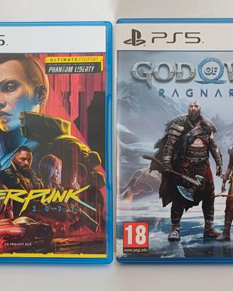 Cyberpunk 2077 Ultimate Edition + GOW Ragnarok PS5