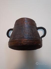 vaso antico in rame 