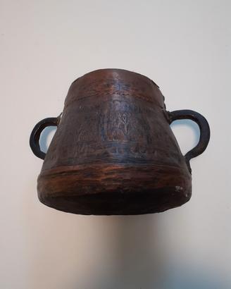 vaso antico in rame 