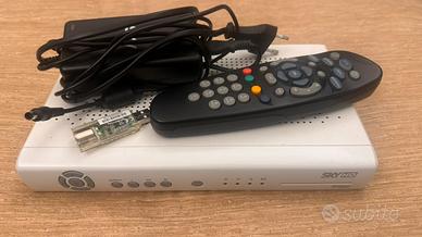 Kit completo decoder SKY HD bianco