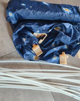 tenda per letto Ikea bambino