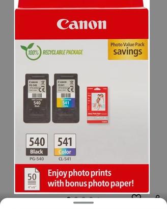 Cartucce stampante canon 540 e 541