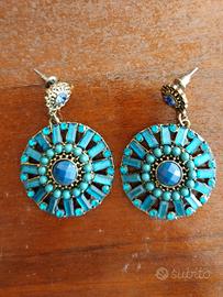 Bigiotteria Orecchini blu