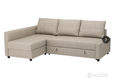 Divano Letto Ikea FRIHETEN Beige