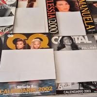 8 Calendari Attrici da 1999 a 2003