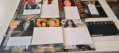 8 Calendari Attrici da 1999 a 2003