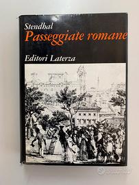 Libro Passeggiate romane, di Stendhal. Ed. Laterza