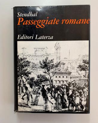 Libro Passeggiate romane, di Stendhal. Ed. Laterza
