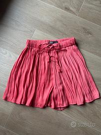 Pantaloncini gonna Zara color corallo da donna xs