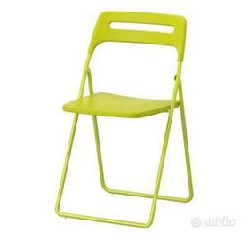 Sedie Pieghevoli Gialle IKEA NISSE 
