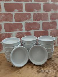 set 12 ciotoline in terracotta