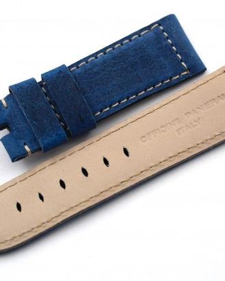 Cinturino Officine Panerai MOHAWK Blu 24mm