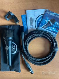 Microfono AKG professional Nuovo + cavo