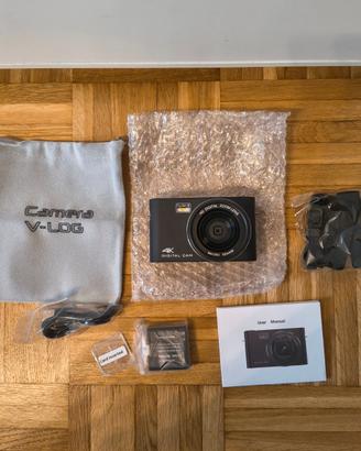 Macchina Fotografica 4k UHD Digital Camera, 48 MP