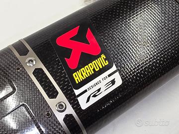 R3 TERMINALE AKRAPOVIC OMOLOGATO