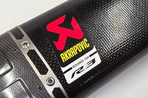 R3 TERMINALE AKRAPOVIC OMOLOGATO